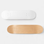 Cooles Weiß erstellen Sie Ihr eigenes Skateboard (Horizontal)