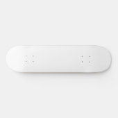 Cooles Weiß erstellen Sie Ihr eigenes Skateboard (Horizontal)