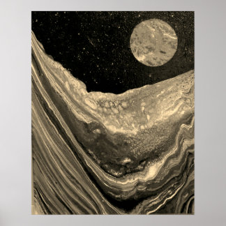 Cooles Weltraum-Poster, Sci-Fi-Poster Poster