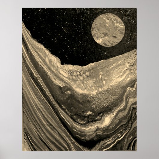 Cooles Weltraum-Poster, Sci-Fi-Poster Poster (Vorne)