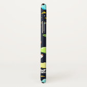 Cooles Weltraumthema - Astronauten und Raketenschi Case-Mate iPhone Hülle (Hinten/Rechts)