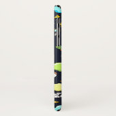 Cooles Weltraumthema - Astronauten und Raketenschi Case-Mate iPhone Hülle (Hinten/Links)