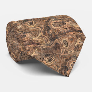 Cooles westliches Holzfliesenmuster Krawatte