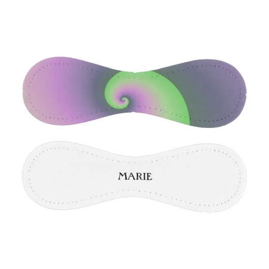 Cooles Wirbles Muster mit Name Baseball (Paneele)