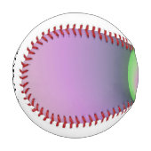 Cooles Wirbles Muster mit Name Baseball (Vorderseite Links)