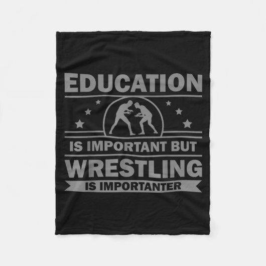 Cooles Wrestling-Design für Männer Frauen Kinder W Fleecedecke (Vorderseite)