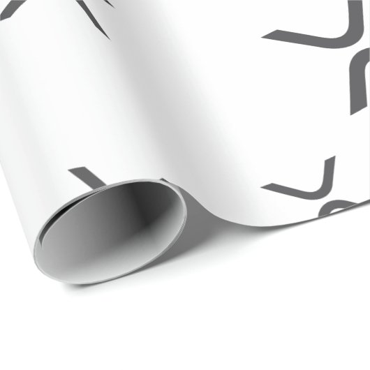 Cooles XRP Cryptocurrency Münzen-Zeichen-Muster Geschenkpapier (Rolleneckpunkt)