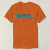 Cooles Xylem-Design T-Shirt (Design vorne)