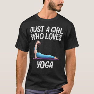 Cooles Yoga für Mädchen Jogi T-Shirt