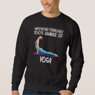 Cooles Yoga für Männer Yogi Körperübungen Sweatshirt