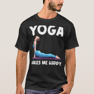 Cooles Yoga für Männer Yogi Körperübungen T-Shirt