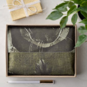 Cooles Zebra Abstrakt Seidenpapier (Geschenk)