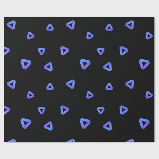 Cooles Zeichenmuster für AChain-Kryptowährung Geschenkpapier (Flach)