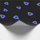 Cooles Zeichenmuster für AChain-Kryptowährung Geschenkpapier (Ecke)