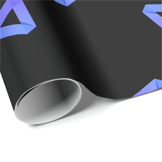 Cooles Zeichenmuster für AChain-Kryptowährung Geschenkpapier (Rolleneckpunkt)