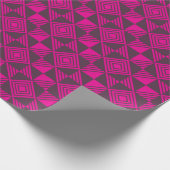 Cooles zeitgenössisches klassisches Brautparty Geschenkpapier (Ecke)