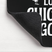 Cooles Ziegendesign für Mädchen Frauen Tierhaltung Mousepad (Ecke)