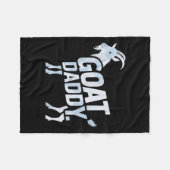 Cooles Ziegendesign für Männer Jungen Pygmäe Ziege Fleecedecke (Vorderseite (Horizontal))