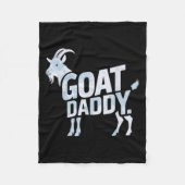 Cooles Ziegendesign für Männer Jungen Pygmäe Ziege Fleecedecke (Vorderseite)