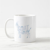 Cooles Ziegendesign für Männer Jungen Pygmäe Ziege Kaffeetasse (Links)