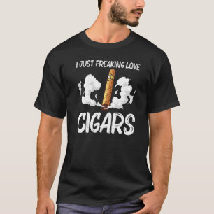 Cooles Zigarren für Männer Rauchen T-Shirt
