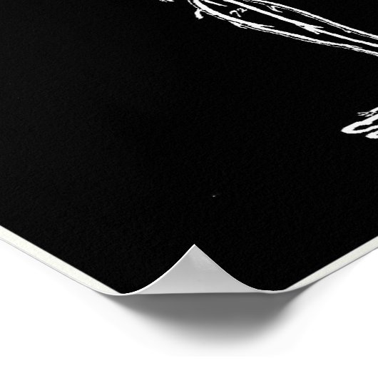 Cooles Zirkulationssystem des "Funny Geek Man" Poster (Ecke)