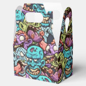 cooles Zombie-Halloween-Party Geschenkschachtel (Geöffnet)