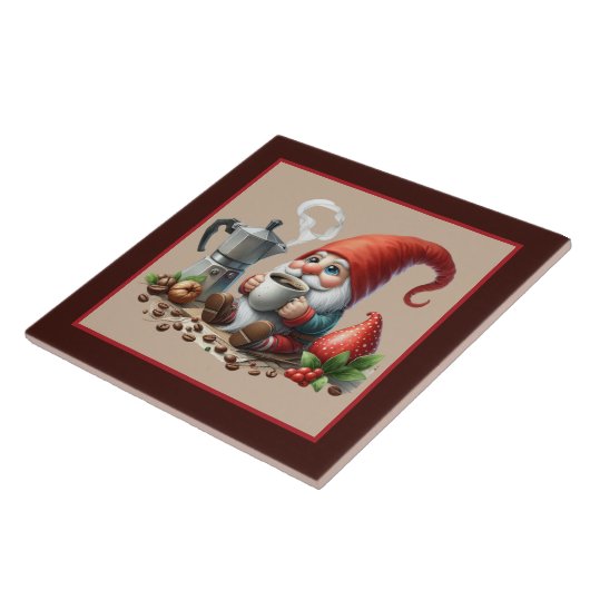 Cooles Zuhause-Coffeeshop Fliese (Seite)