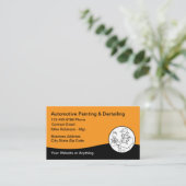 Coolest Automotive Car Painting Visitenkarte (Stehend Vorderseite)