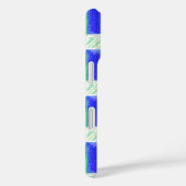 Coolest Blue Nautical Abstract Case-Mate iPhone Hülle (Rückseite / Rechts)