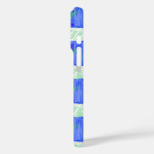 Coolest Blue Nautical Abstract  Case-Mate iPhone Hülle (Rückseite / Links)