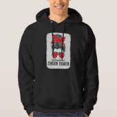 Coolest Cheer Coach Assistant Cheering Coaching Li Hoodie (Vorderseite)