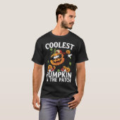 Coolest Dabbing Pumpkin in The Patch Halloween T-Shirt (Vorne ganz)