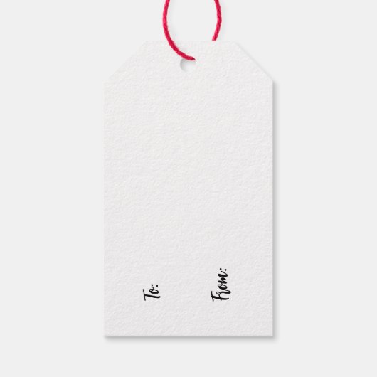 Coolest Mom Penguin Family Design Geschenkanhänger (Rückseite)