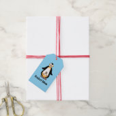 Coolest Mom Penguin Family Design Geschenkanhänger (Mit Garn)
