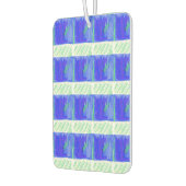 Coolest Nautical Blue Abstract  Autolufterfrischer (Links)