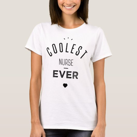 Coolest Nurse T-Shirt (Vorderseite)