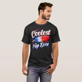Coolest Pop Ever Popsicle  Retro Bomb 4th Of July T-Shirt (Vorne ganz)