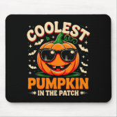 Coolest Pumpkin In The Patch Groovy Halloween For Mousepad (Vorne)