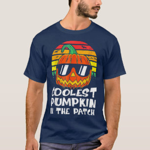 Coolest Pumpkin In The Patch Halloween Toddler Boy T-Shirt