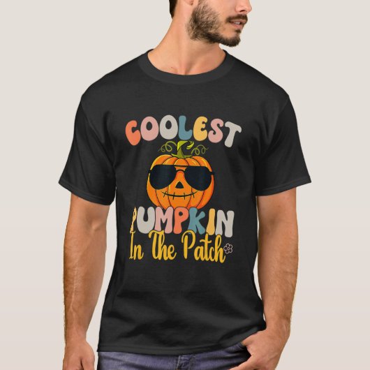 Coolest Pumpkin In The Patch Toddler Boys Hallowee T-Shirt (Vorderseite)