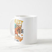 Coolest Turkey At Table Funny Bird Toddler Boys Th Kaffeetasse (Vorderseite Links)