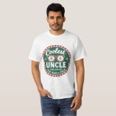 Coolest Uncle This Side of the North Pole | Retro  T-Shirt (Vorne ganz)