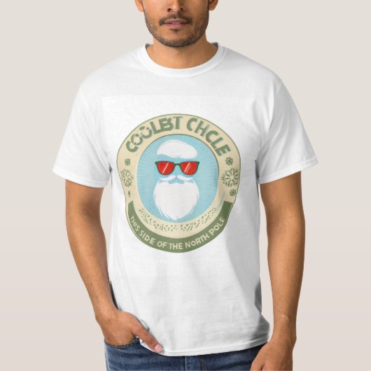 Coolest Uncle This Side of the North Pole | Retro  T-Shirt (Vorderseite)