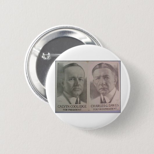 Coolidge 1922 - Dawes Button (Vorne & Hinten)
