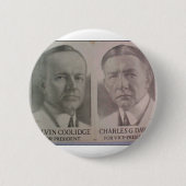 Coolidge 1922 - Dawes Button (Vorderseite)