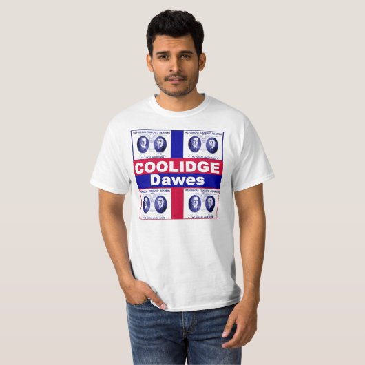 Coolidge-Dawes 1924 T-Shirt (Vorne ganz)