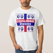 Coolidge-Dawes 1924 T-Shirt (Vorderseite)