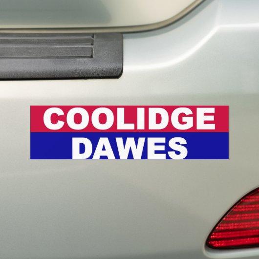 Coolidge-Dawes Autoaufkleber (Auf Auto)