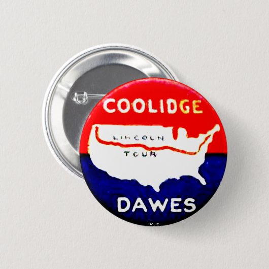 Coolidge-Dawes - Knopf Button (Vorne & Hinten)